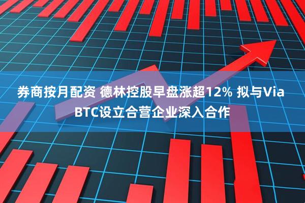 券商按月配资 德林控股早盘涨超12% 拟与Via BTC设立合营企业深入合作